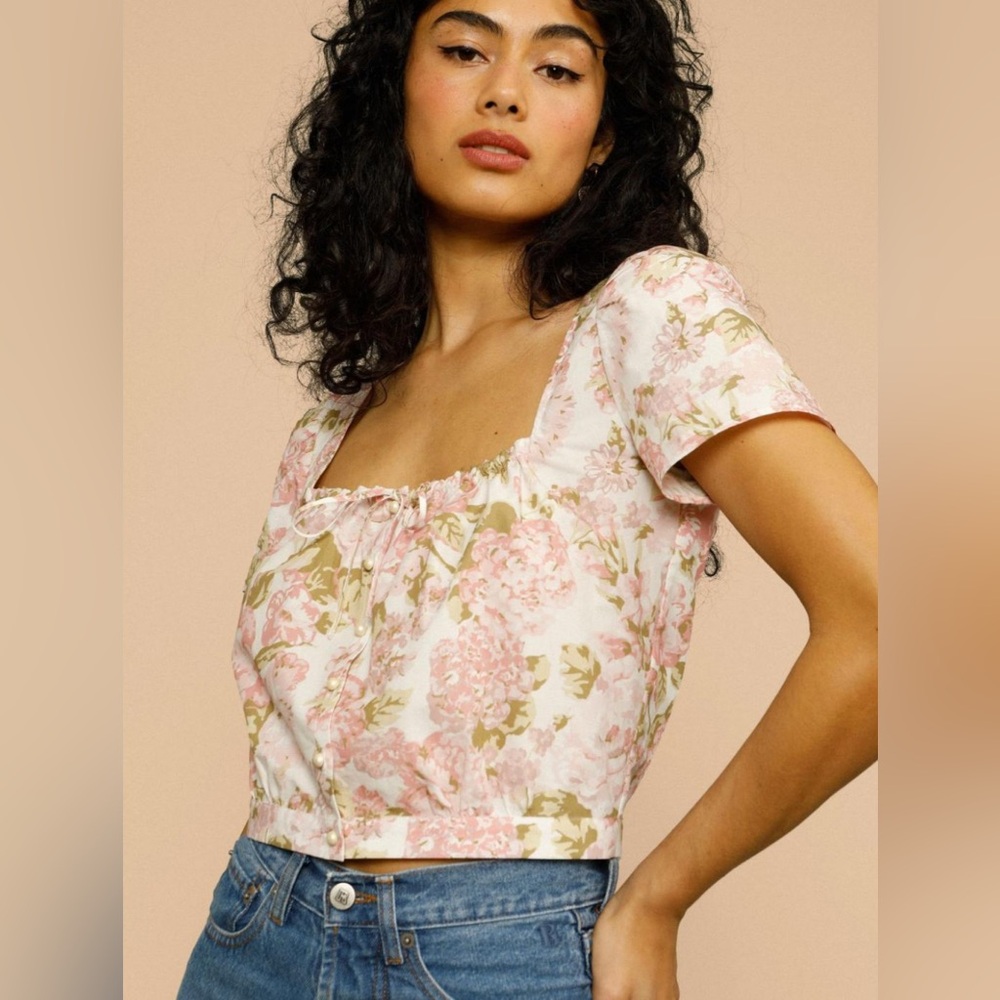 ROUJE ✨ Flavie blouse 36 38 XS S